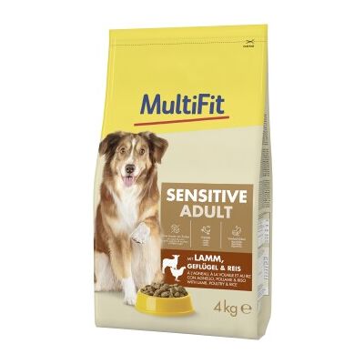 MultiFit Dog Sensitive Lamm 4KG - Hundefutter MultiFit Dog Sensitive Lamm 4KG - Hundefutter