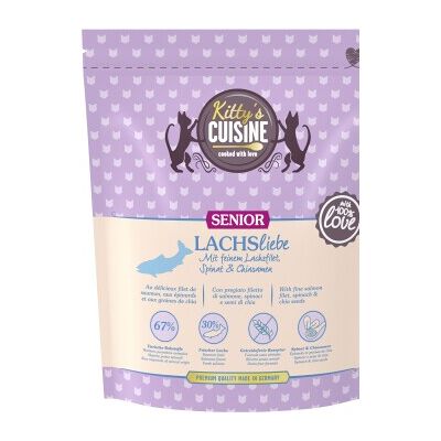 Kitty's Cuisine Trockenfutter Katze Senior Lachsliebe 300 g Kitty's Cuisine Trockenfutter Katze Senior Lachsliebe 300 g
