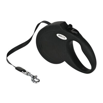 AniOne Rollleine Basic schwarz M AniOne Rollleine Basic schwarz M