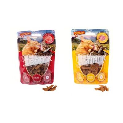 DeliBest Cat Snack Bundle Hähnchen und Kalb 2x45g DeliBest Cat Snack Bundle Hähnchen und Kalb 2x45g