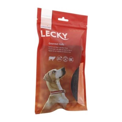 Lecky Gourmet Rolls mit Rind & Reis 4 Stück Lecky Gourmet Rolls mit Rind & Reis 4 Stück