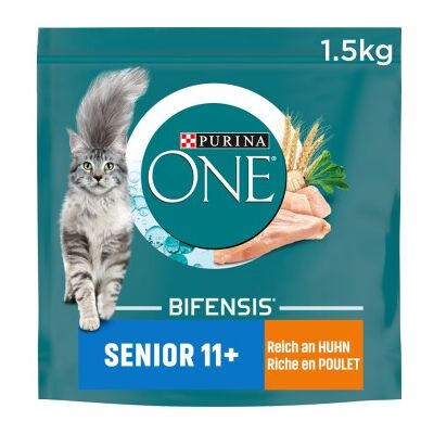 Purina ONE Senior 11+ mit Huhn und Vollkorn 1.5 kg Purina ONE Senior 11+ mit Huhn und Vollkorn 1.5 kg