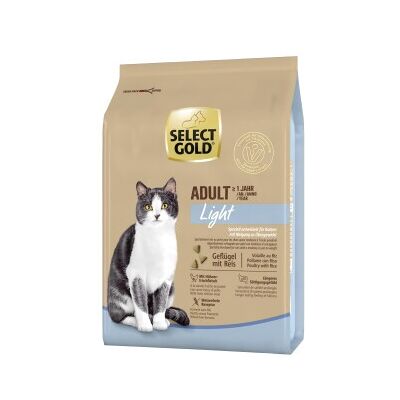 SELECT GOLD Light Adult Katzenfutter - Kalorienarm & Ausgewogen SELECT GOLD Light Adult Katzenfutter - Kalorienarm & Ausgewogen