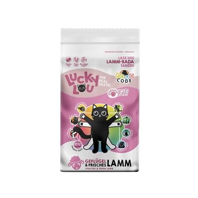 Lucky Lou Trockenfutter Katze Adult, Light, Geflügel und Lamm 9 kg Lucky Lou Trockenfutter Katze Adult, Light, Geflügel und Lamm 9 kg