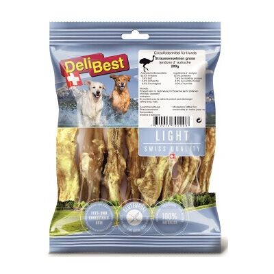 DeliBest Straußensehnen groß 200g DeliBest Straußensehnen groß 200g