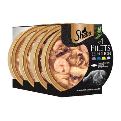 Sheba Filets Selection 4x60g Sheba Filets Selection 4x60g