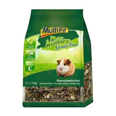 MultiFit Getreidefrei Wildkräuter Heu für Meerschweinchen - Vollwertige Ernährung MultiFit Getreidefrei Wildkräuter Heu für Meerschweinchen - Vollwertige Ernährung