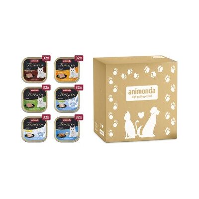 Animonda Vom Feinsten Adult – Großes Geburtstagspaket 192 x 100 g für Katzen Animonda Vom Feinsten Adult – Großes Geburtstagspaket 192 x 100 g für Katzen