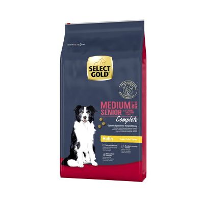 SELECT GOLD Complete Mittelgroßer Senior Hundesnack - Huhn SELECT GOLD Complete Mittelgroßer Senior Hundesnack - Huhn
