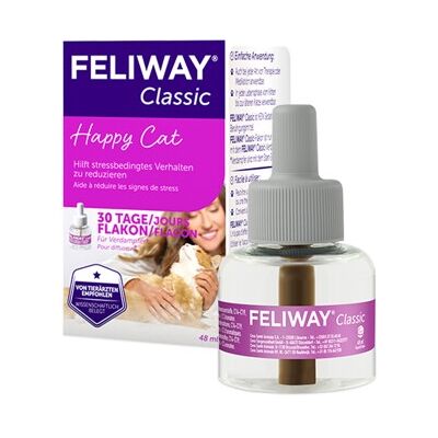 Feliway Classic Nachfüllflakon 48ml gegen Stressverhalten Feliway Classic Nachfüllflakon 48ml gegen Stressverhalten