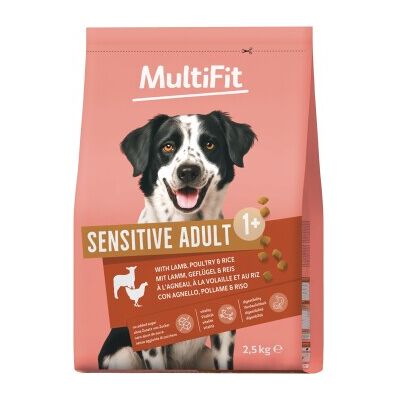 MultiFit Sensitive Adult mit Lamm, Geflügel & Reis 2.5 kg MultiFit Sensitive Adult mit Lamm, Geflügel & Reis 2.5 kg