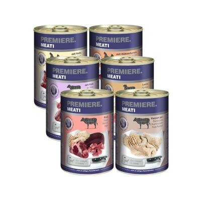 PREMIERE Meati Mischfutter - 6 x 400g PREMIERE Meati Mischfutter - 6 x 400g