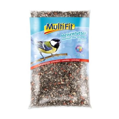MultiFit Vogelfutter - 2,5kg Wildvogel-Mischung MultiFit Vogelfutter - 2,5kg Wildvogel-Mischung