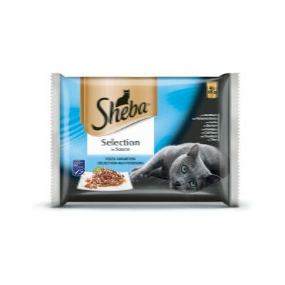 Sheba Selection Variation in Sauce 4x85g Mix-Pack Sheba Selection Variation in Sauce 4x85g Mix-Pack