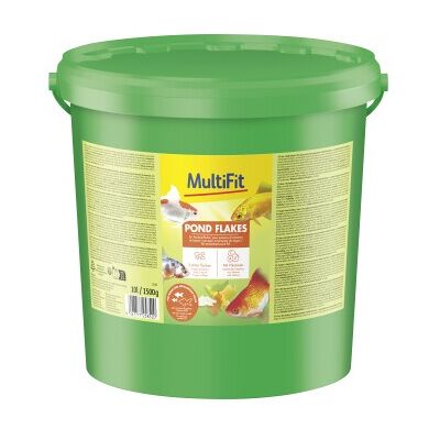 MultiFit Pond Flakes Teichzierfische 10 l MultiFit Pond Flakes Teichzierfische 10 l