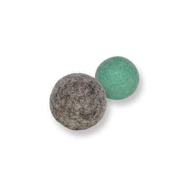 Catlabs Katzenspielzeug Flinke Filzbälle aus Schafwolle 2er Pack Catlabs Katzenspielzeug Flinke Filzbälle aus Schafwolle 2er Pack