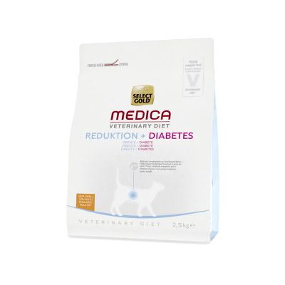 Select Gold Medica Katzenreduktionsfutter - Diabetes Select Gold Medica Katzenreduktionsfutter - Diabetes