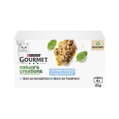 GOURMET Nature's Creation 4x85g Hochseefisch und Thunfisch GOURMET Nature's Creation 4x85g Hochseefisch und Thunfisch