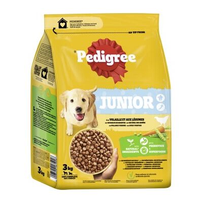 Pedigree Junior mit Geflügel und Gemüse 3kg Pedigree Junior mit Geflügel und Gemüse 3kg