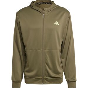 Adidas TRAIN ESSENTIALS SEASONAL Trainingsjacke Herren oliv L