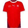 Puma Schweiz 2024 Heim Teamtrikot Herren rot XXL