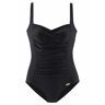 Lascana Saphir Badeanzug Damen schwarz 44 / D