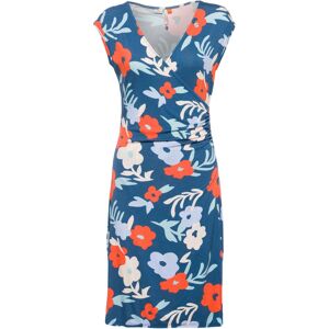 Ragwear Crupi Print Jerseykleid Damen blau S