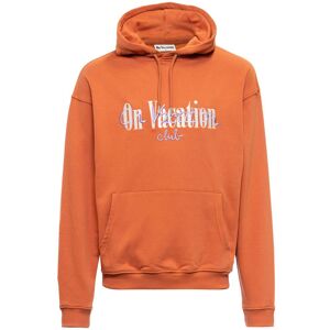 ON VACATION Scribble Hoodie orange M