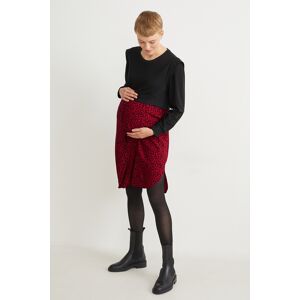 C&A Mama C&A Umstandskleid-2-in-1-Look, Rot, Größe: XL Weiblich