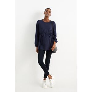 C&A Mama C&A Umstandsjeans-Skinny Jeans-LYCRA®, Blau, Größe: 38 Weiblich