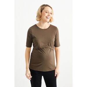 C&A Mama C&A Still-T-Shirt, Grün, Größe: L Weiblich