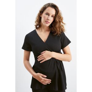 C&A Mama C&A Still-Bluse, Schwarz, Größe: XS Weiblich