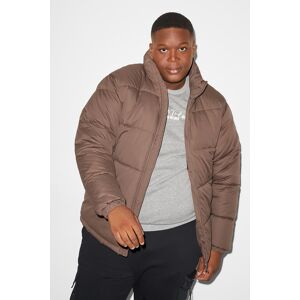 C&A CLOCKHOUSE-Steppjacke, Braun, Größe: 4XL Männlich