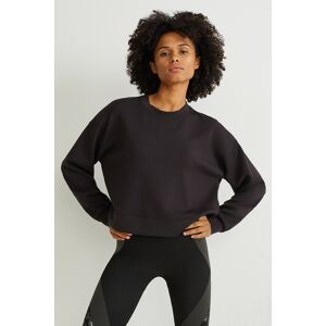 C&A Active C&A Sweatshirt-Yoga-recycelt, Schwarz, Größe: L Female