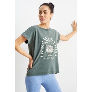 C&A Active C&A T-Shirt-Yoga, Grün, Größe: XL Weiblich