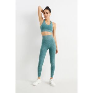 C&A Active C&A Sport-Leggings-seamless-UV-Schutz, Grün, Größe: S Weiblich