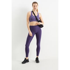 C&A Active C&A Sport-Leggings-4 Way Stretch, Lila, Größe: S Weiblich