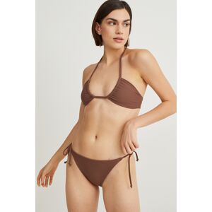 C&A Bikini-Hose-Low Waist-LYCRA® XTRA LIFE™, Braun, Größe: 42 Weiblich