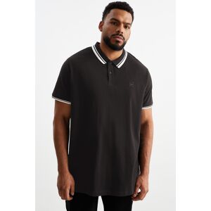 C&A Poloshirt, Schwarz, Größe: 3XL Männlich