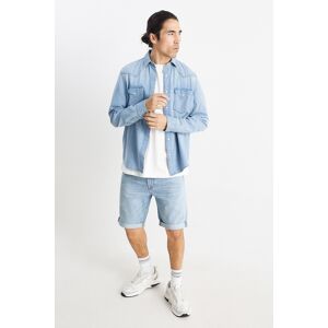 C&A Jeans-Shorts, Blau, Größe: W33 Männlich