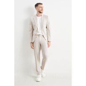 C&A Baukasten-Hose-Slim Fit-Flex-Stretch, Beige, Größe: 54 Männlich