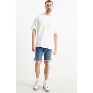 C&A Jeans-Shorts-Jog Denim-LYCRA®, Blau, Größe: W32 Männlich