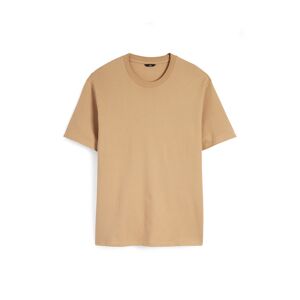 C&A T-Shirt-strukturiert, Beige, Größe: 6XL Männlich