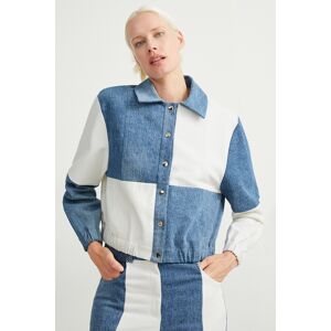 C&A C&A x  E.L.V. Denim-Jeansjacke, Blau, Größe: S Weiblich