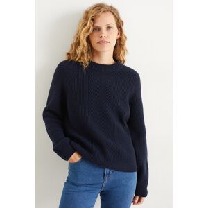 C&A Kaschmir-Pullover, Blau, Größe: M Weiblich