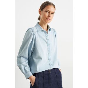 C&A Bluse, Blau, Größe: 44 Weiblich