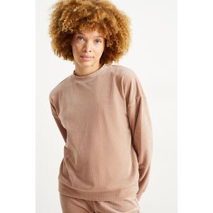 C&A Basic-Sweatshirt, Braun, Größe: L Weiblich