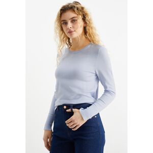 C&A Basic-Pullover, Blau, Größe: XS Weiblich