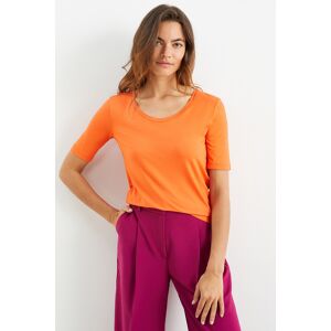 C&A Basic-T-Shirt, Orange, Größe: 2XL Weiblich