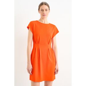 C&A Fit & Flare Kleid, Orange, Größe: L Weiblich